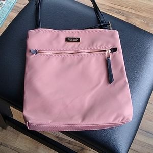 Kate Spade handbag with rose gold accents